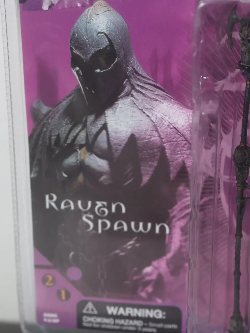 RAVEN SPAWN Action Figure Spawn Alternate Realities series 21 - 2002 Mcfarlane